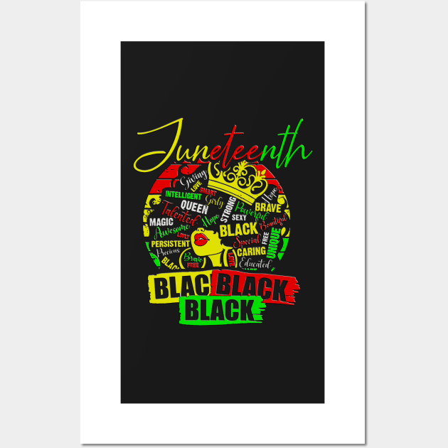 Remembering My Ancestors Juneteenth Vintage Gifts to Celebrate Juneteenth Wall Art by masterpiecesai